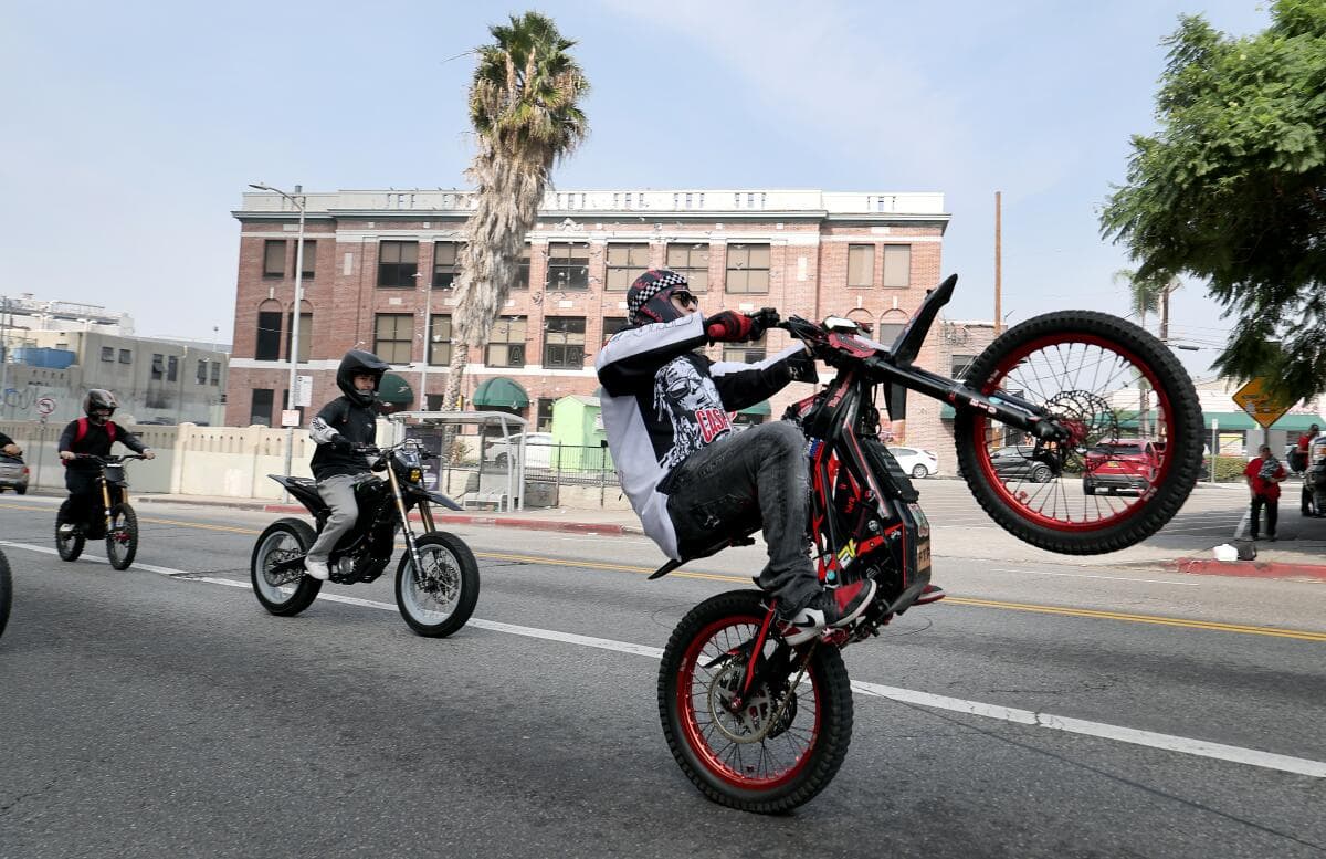 How to solve the "Kids doing Wheelies on e-Bikes" problem safely and permanently.